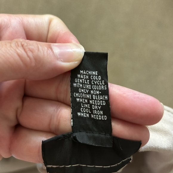 Gently loved Alfani tan pants; sized 14 - Picture 6 of 6